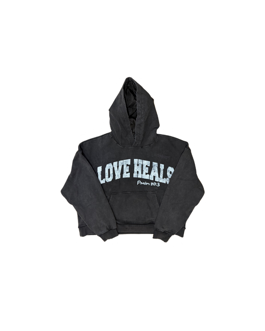 "LOVE HEALS" BLACK